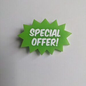 You Make Me Design SPECIAL OFFER! acrylic hair clip quirky